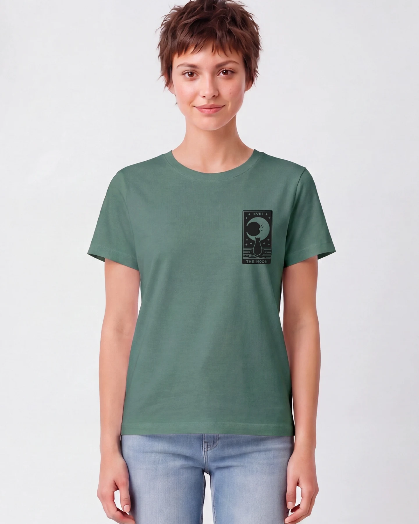 Watapparel T-Shirt Tarot The Moon – Ansicht 2