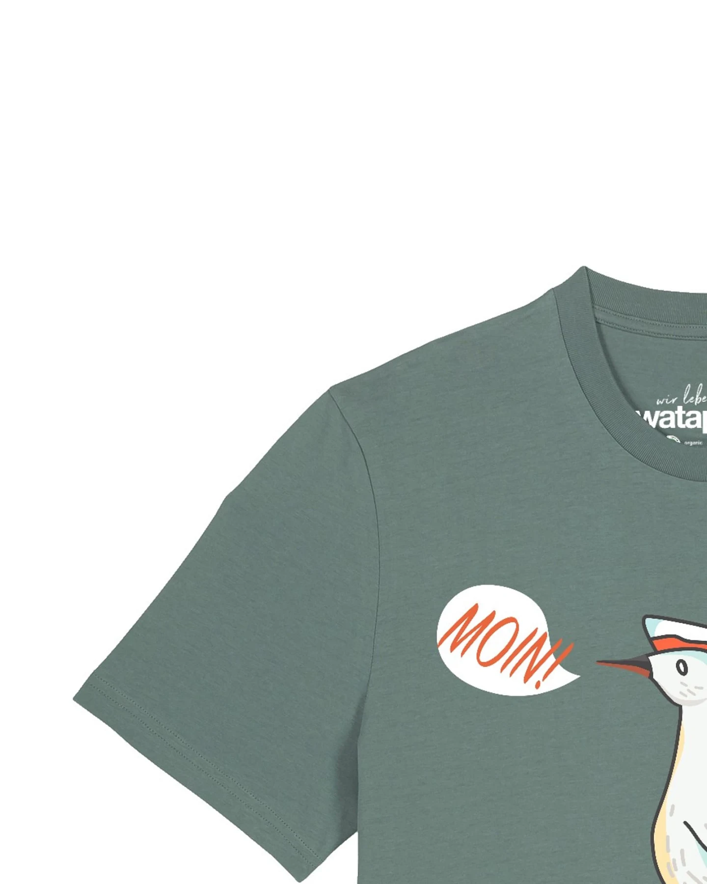 Watapparel T-Shirt Moin Seagull – Ansicht 3