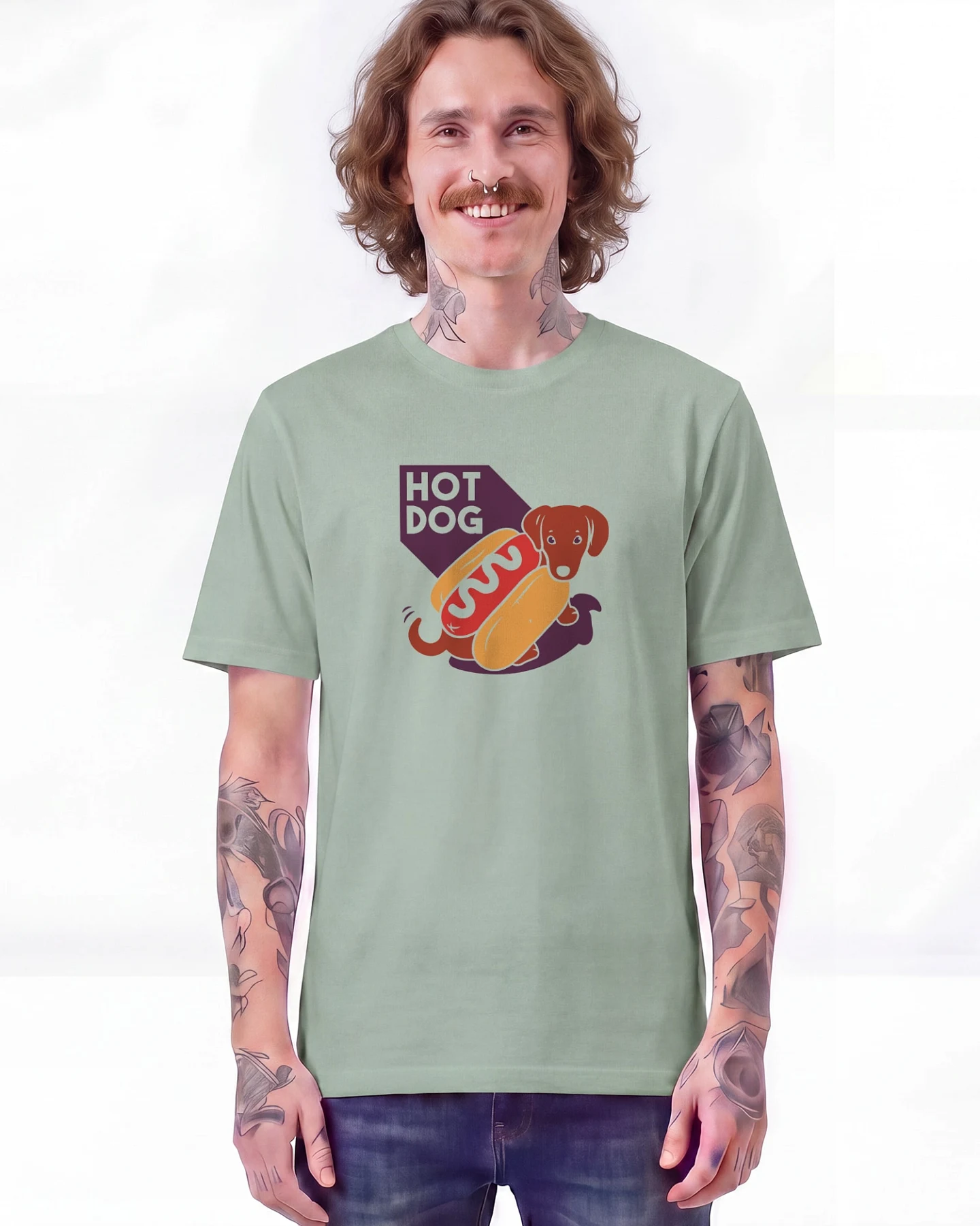 Watapparel T-Shirt Hot Dog – Ansicht 2