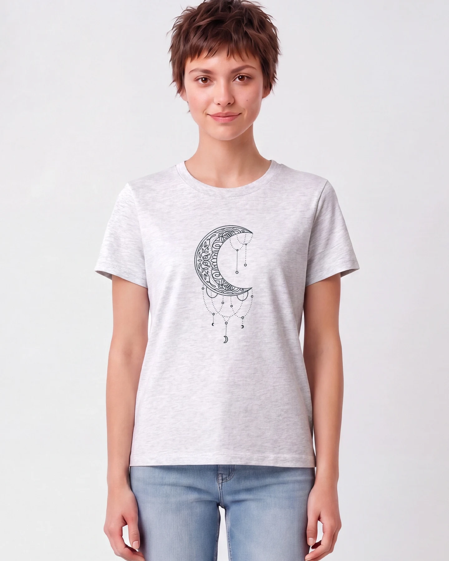 Watapparel T-Shirt Mandala Moon – Ansicht 2