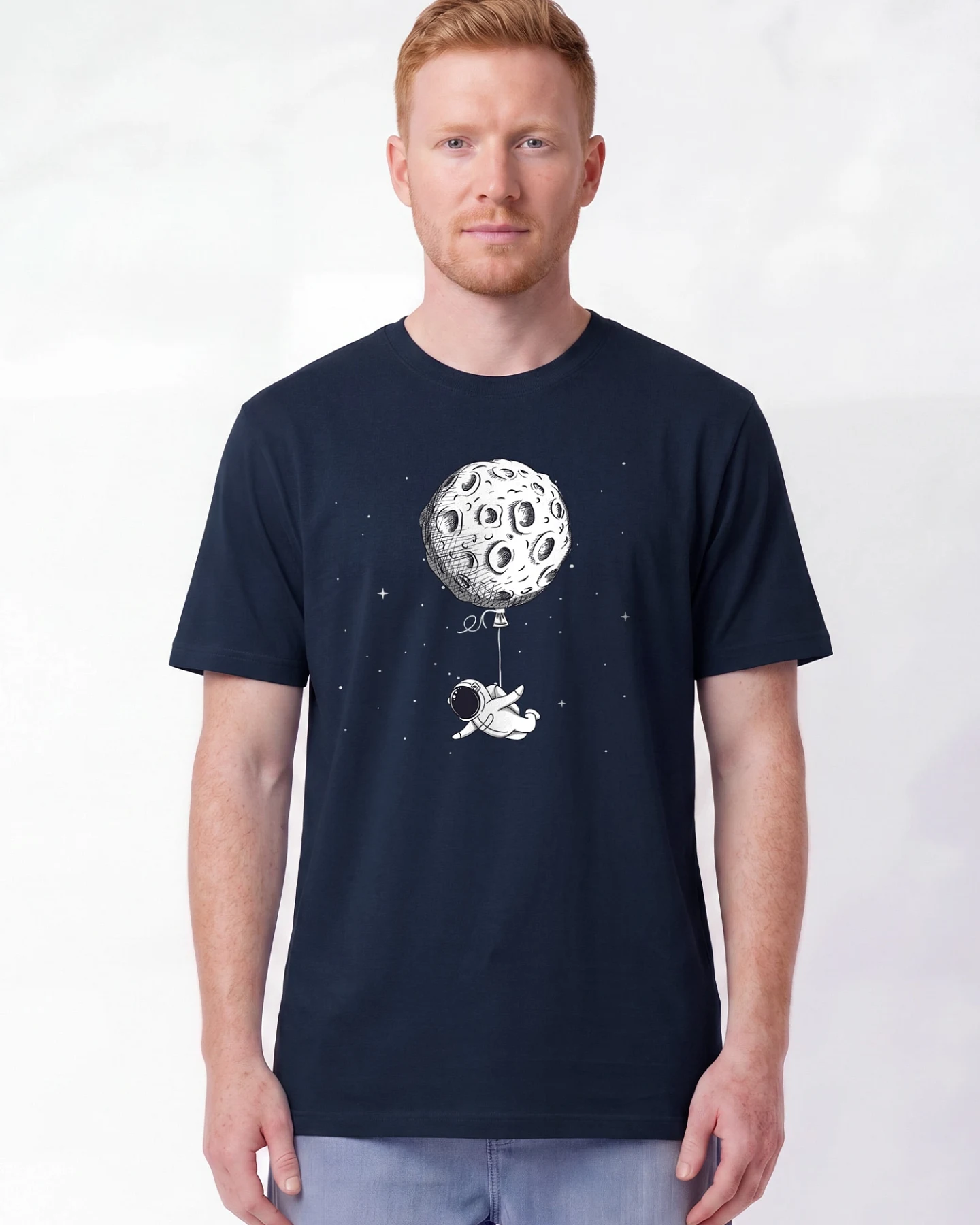Watapparel T-Shirt Funny Spaceman – Ansicht 2