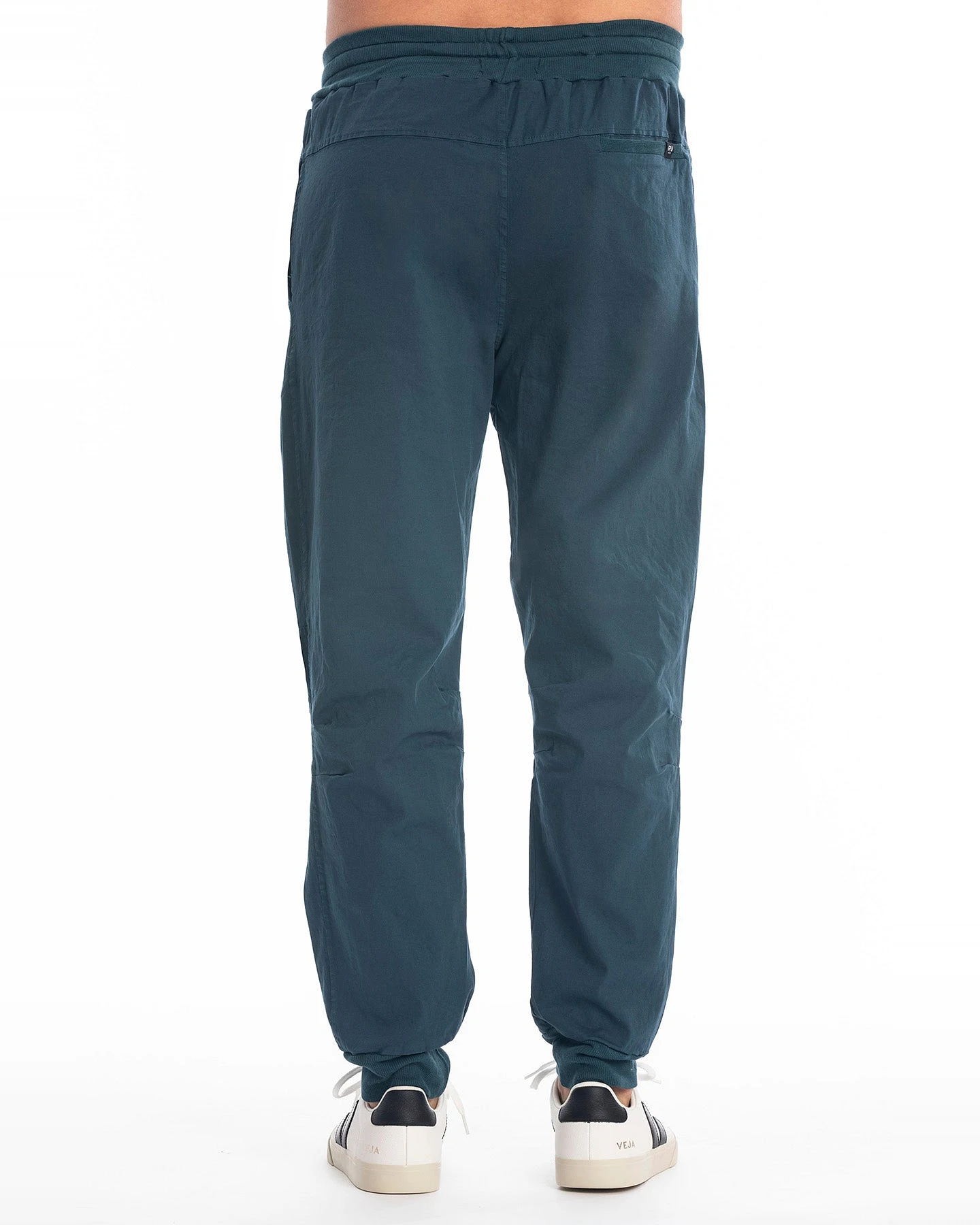 RAVENS VIEW IBIZA Herren vegan Hose Santo Ozeanblau – Ansicht 2