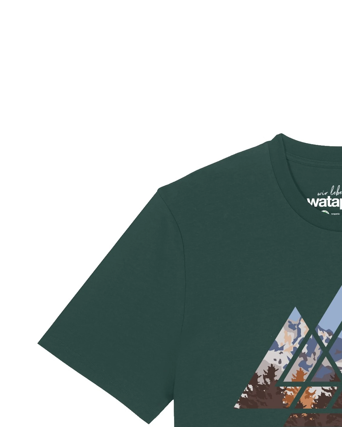 Watapparel T-Shirt Geometric Landscape – Ansicht 3
