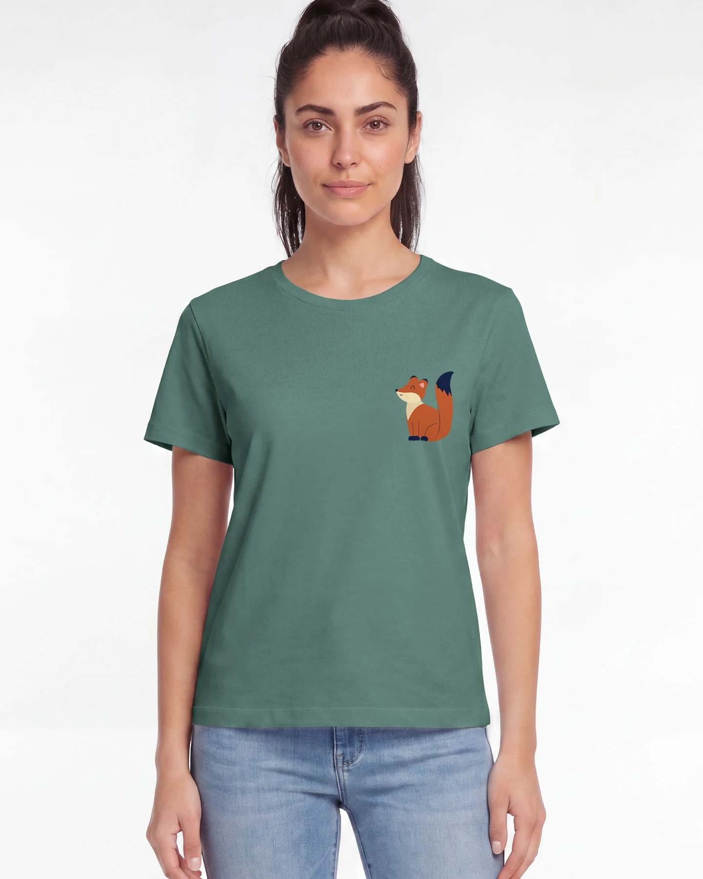 Watapparel T-Shirt Cute Fox – Ansicht 2