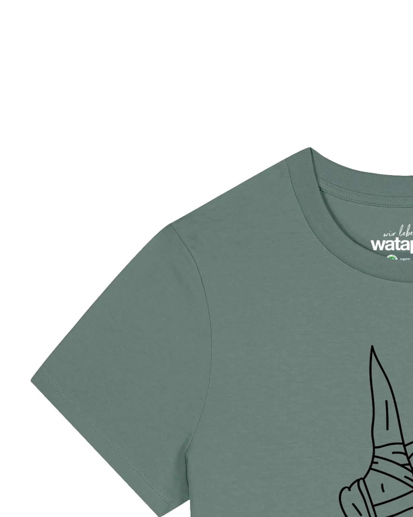 Watapparel T-Shirt Ballett Spitze – Ansicht 3
