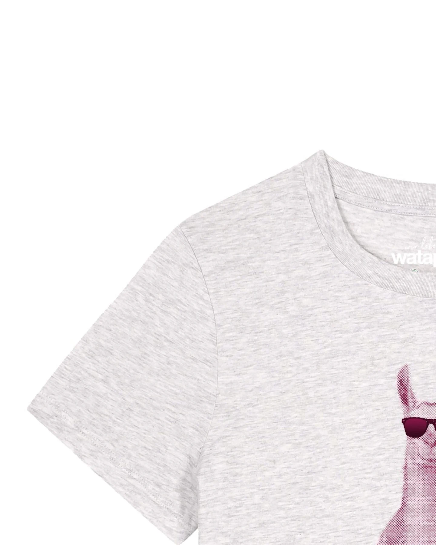 Watapparel T-Shirt Lama sagt Hi – Ansicht 3