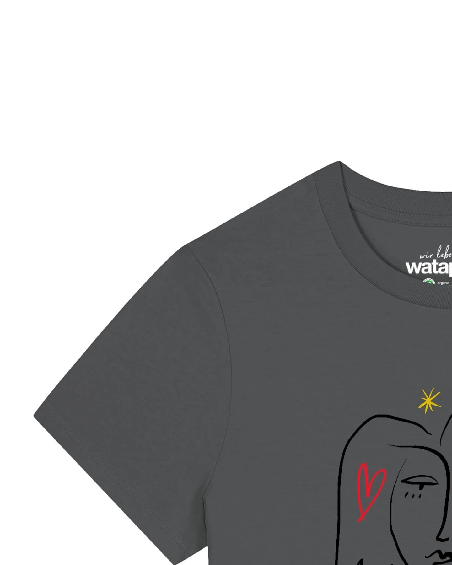 Watapparel T-Shirt Peace Love – Ansicht 3
