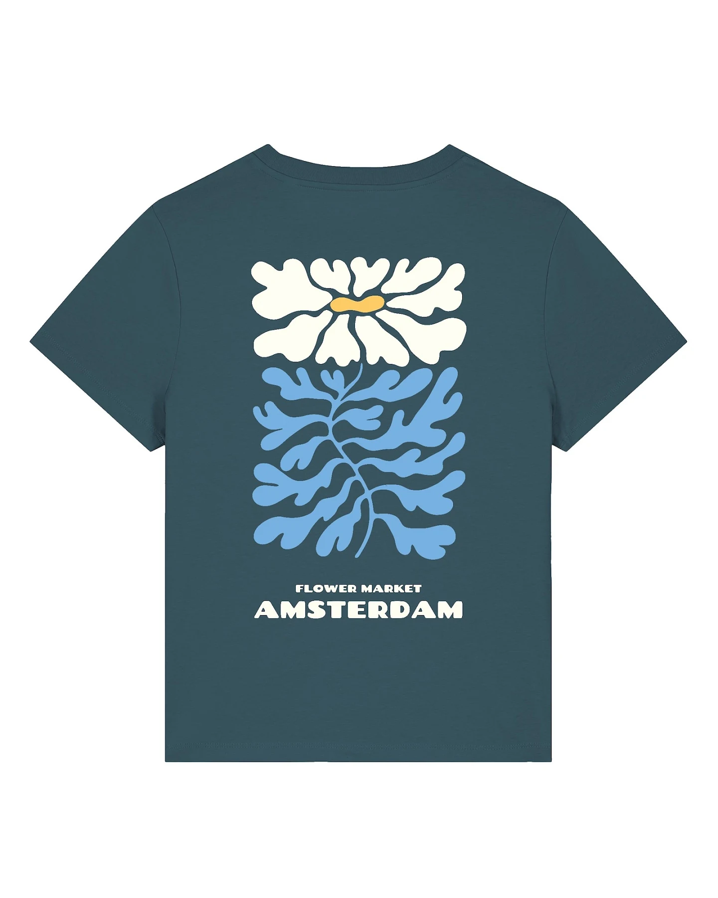 Watapparel T-Shirt Amsterdam Flora – Ansicht 4