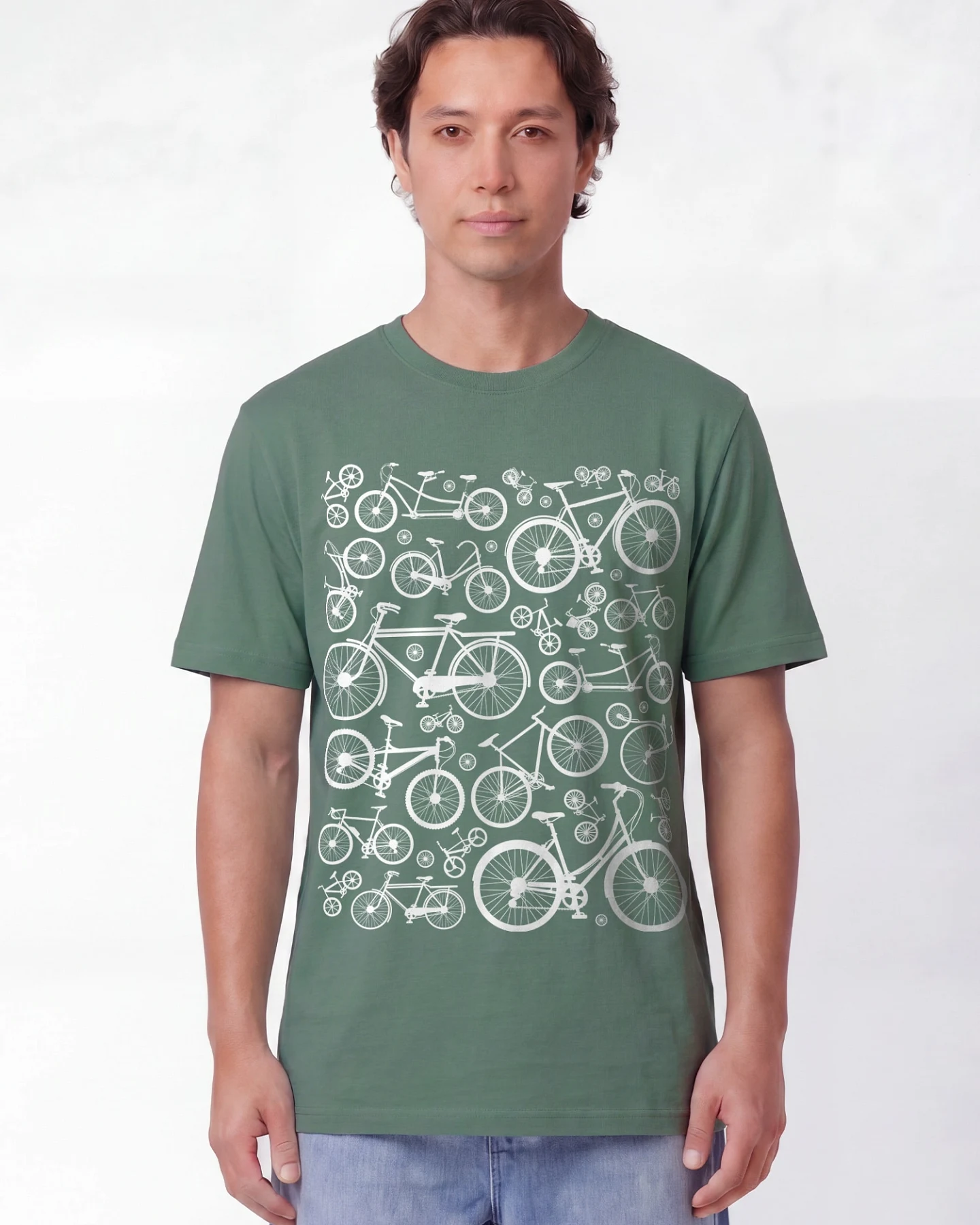Watapparel T-Shirt Fahrräder – Ansicht 2