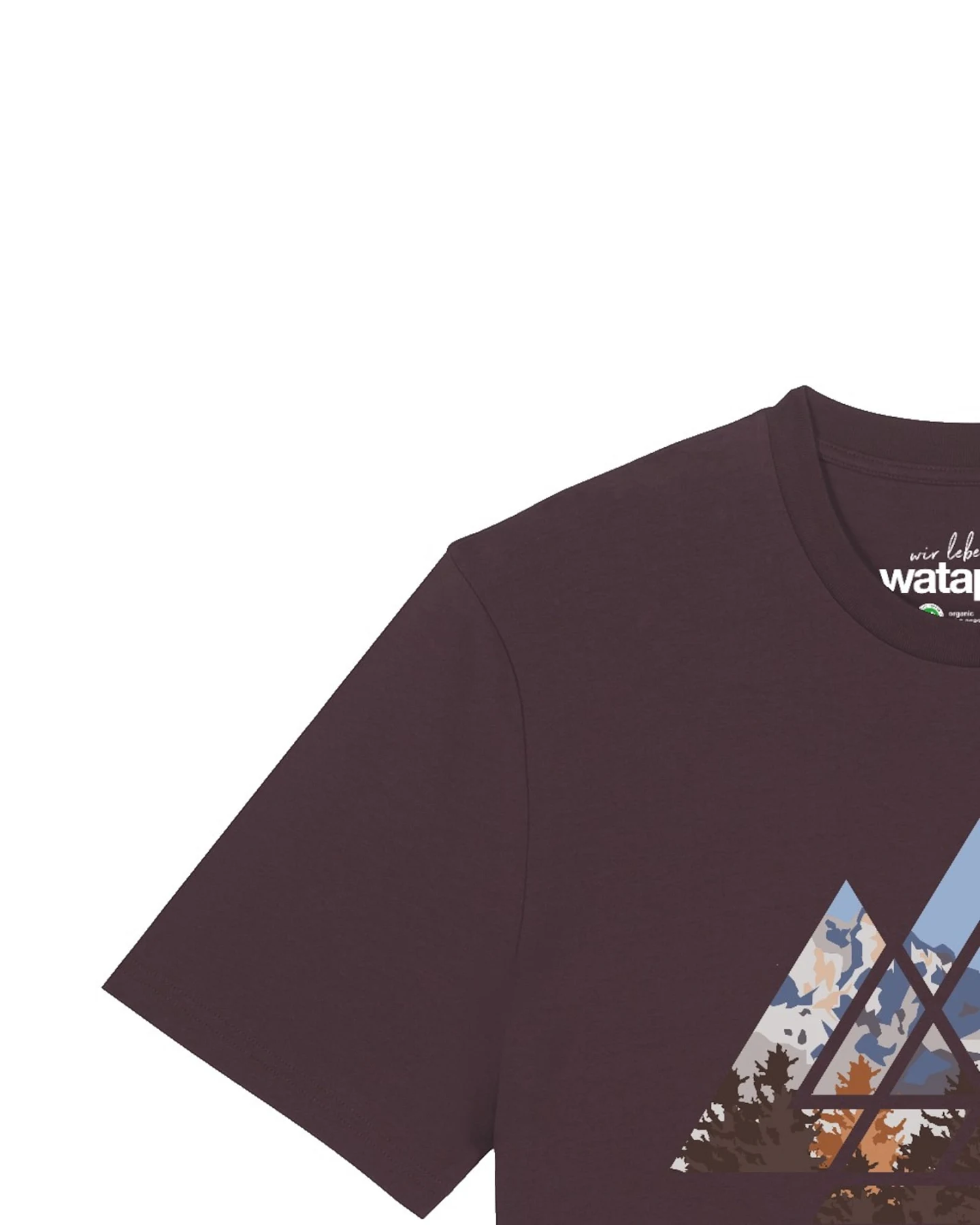Watapparel T-Shirt Geometric Landscape – Ansicht 3