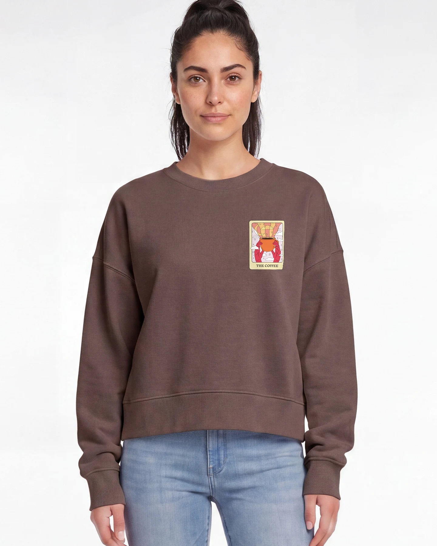 Watapparel Sweatshirt Tarot The Coffee – Ansicht 2