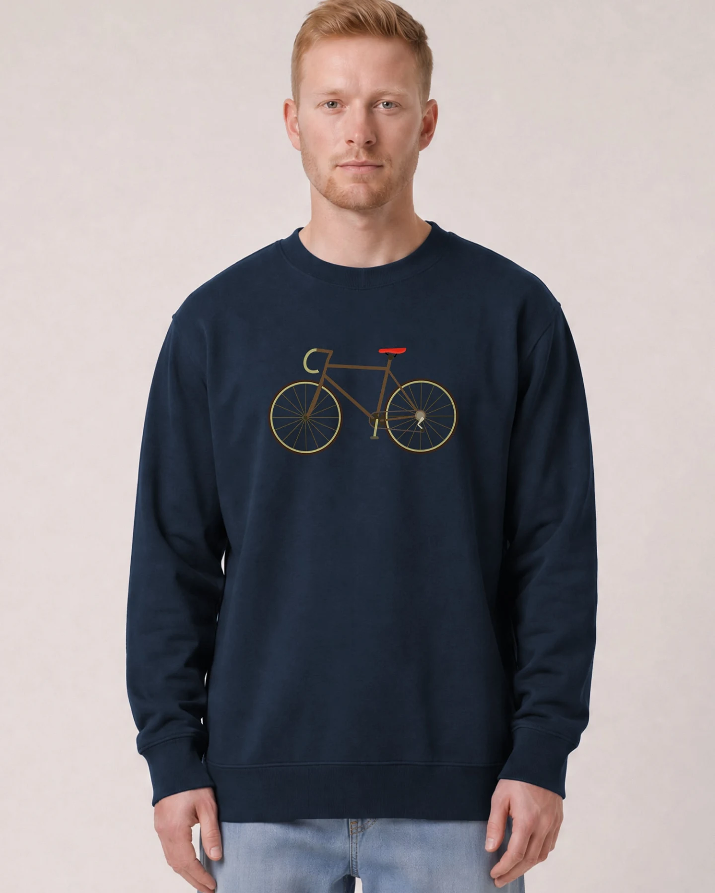 Watapparel Sweatshirt Fahrrad – Ansicht 2