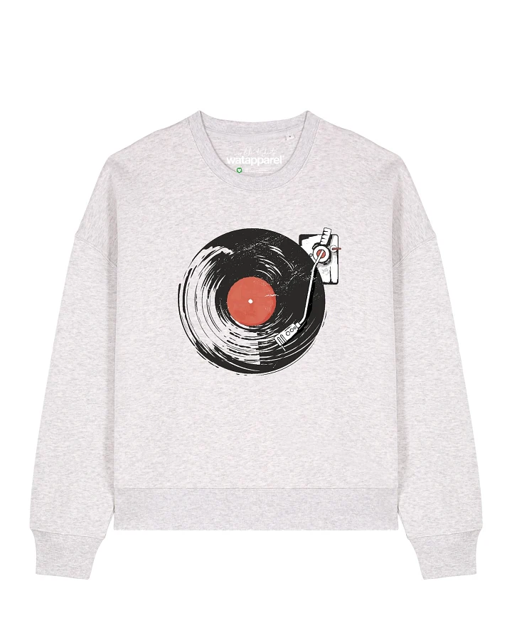 Watapparel Sweatshirt Schallplatte