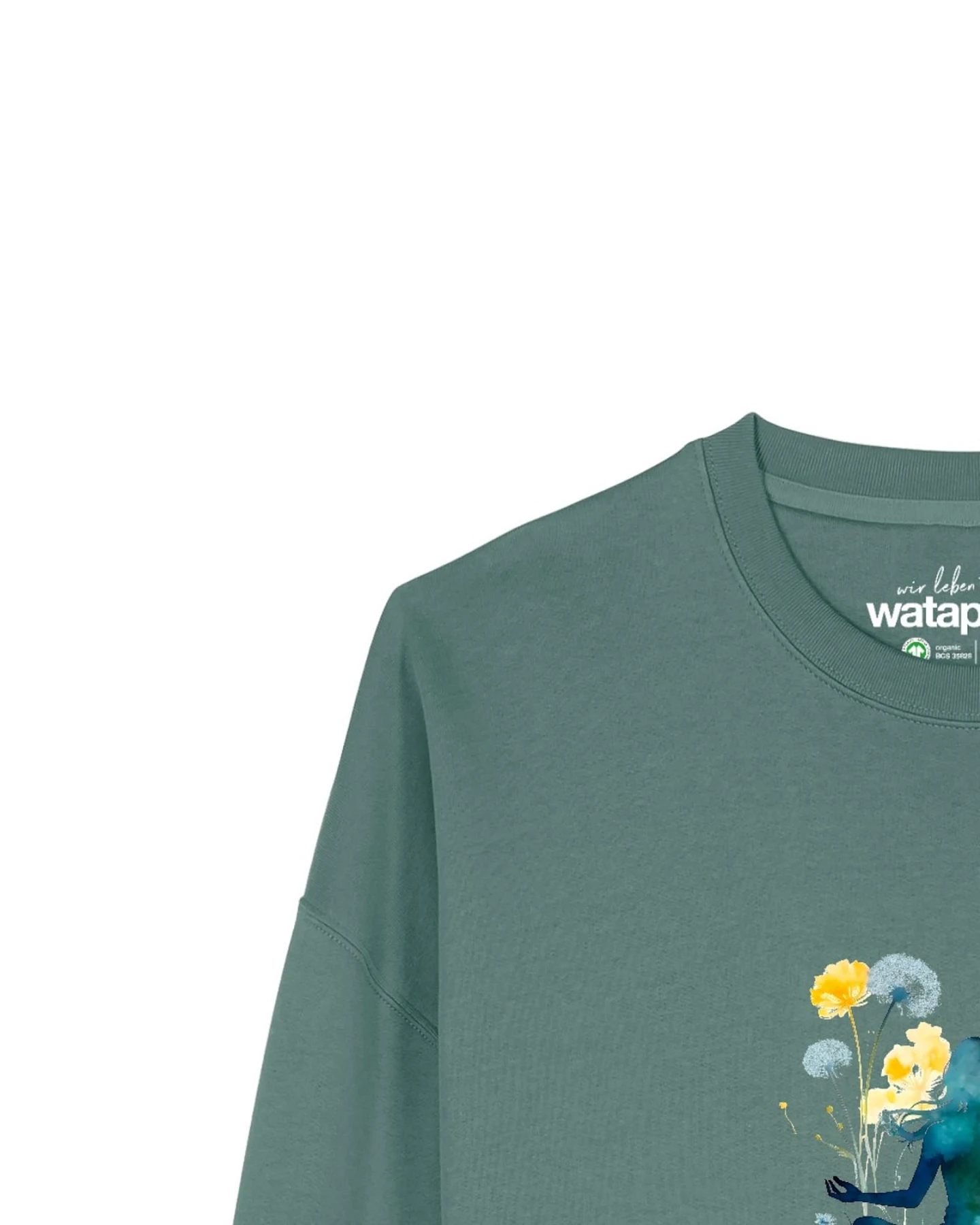 Watapparel Sweatshirt Yoga & Meditation – Ansicht 3