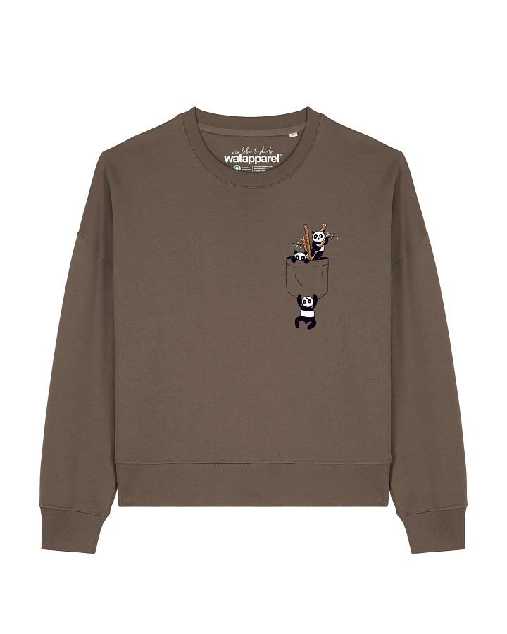 Watapparel Sweatshirt Pocket Pandas