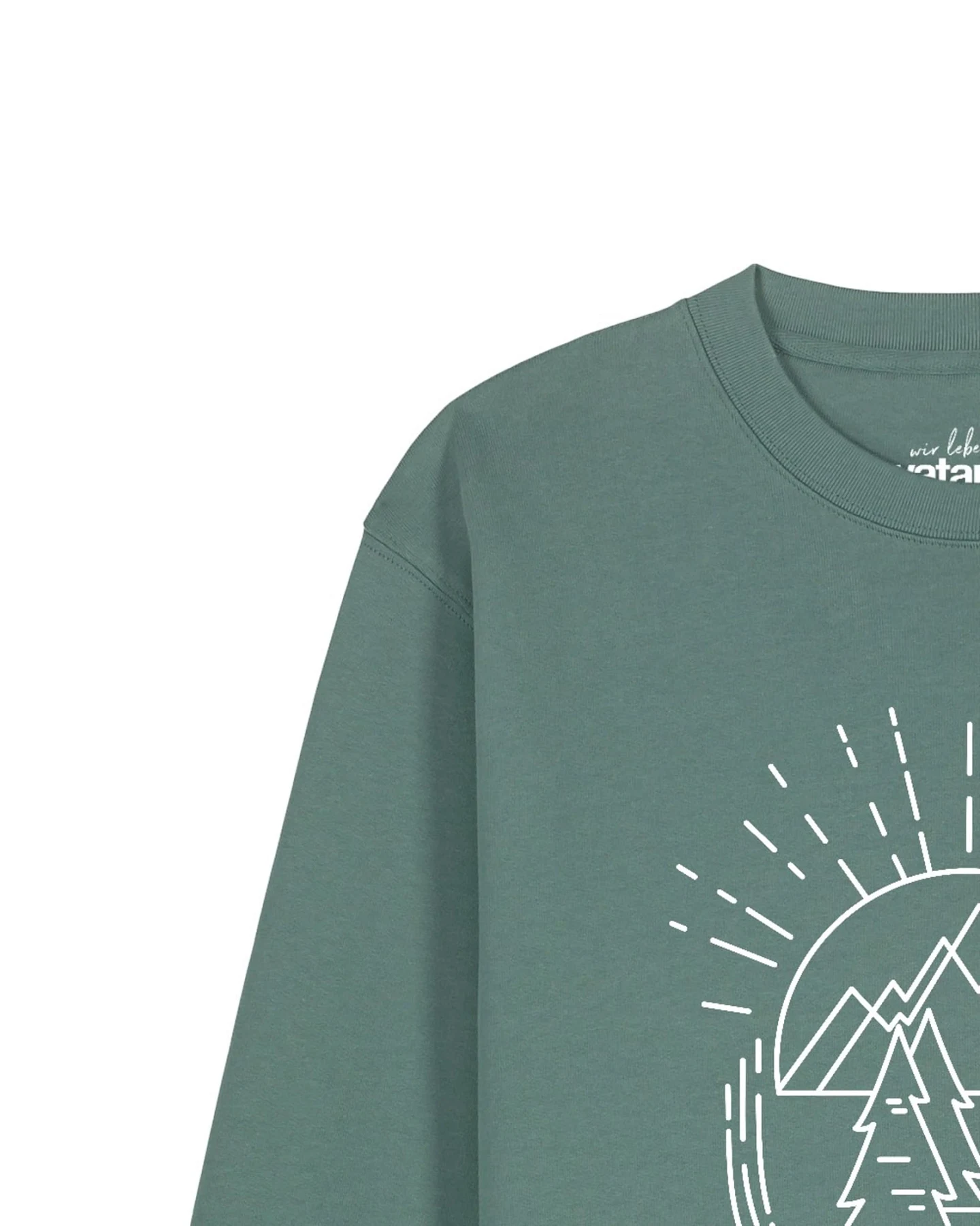 Watapparel Sweatshirt Natur ist schön – Ansicht 3