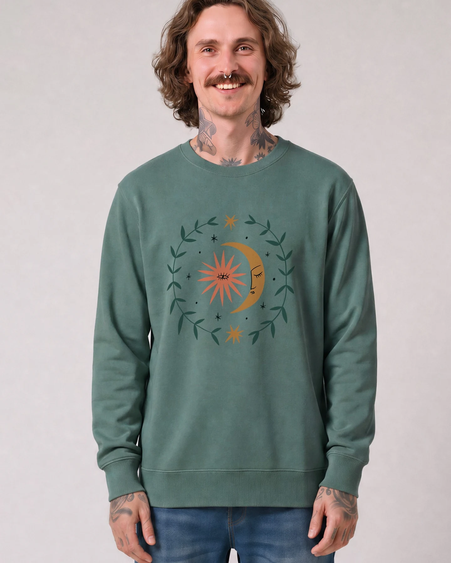 Watapparel Sweatshirt Love and flex – Ansicht 2