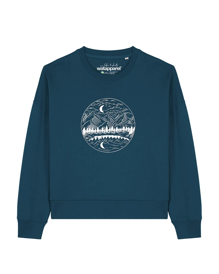 Watapparel Sweatshirt Mountains By Night