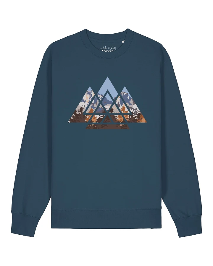 Watapparel Sweatshirt Geometric Landscape