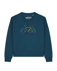 Produktseite: Watapparel Sweatshirt Fahrrad By Night