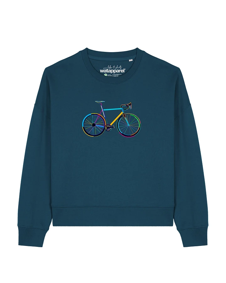 Watapparel Sweatshirt Fahrrad By Night