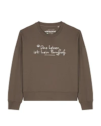 Produktseite: Watapparel Sweatshirt Das Leben ist kein Ponyhof