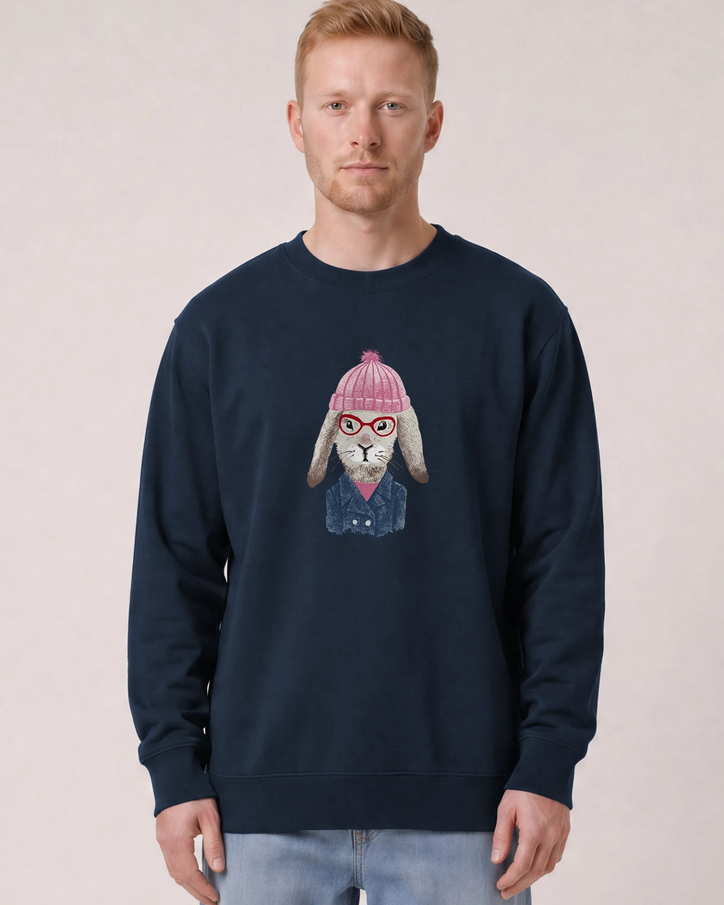 Watapparel Sweatshirt Hase – Ansicht 2