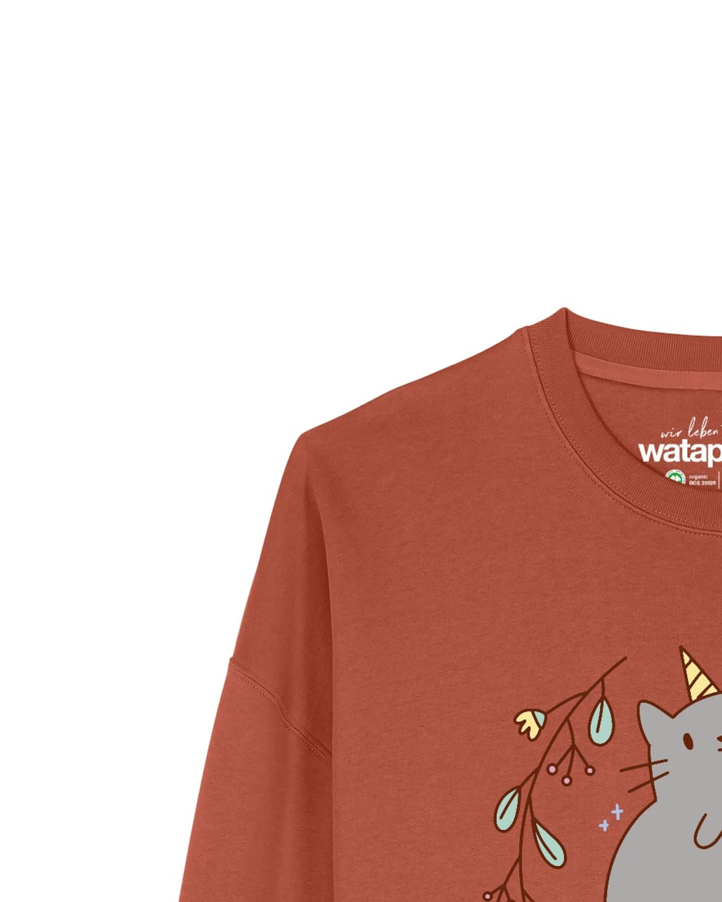 Watapparel Sweatshirt Unicorn Cat – Ansicht 3