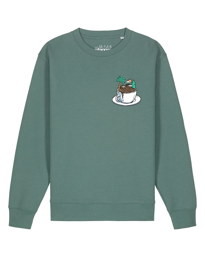 Watapparel Sweatshirt Coffee waves