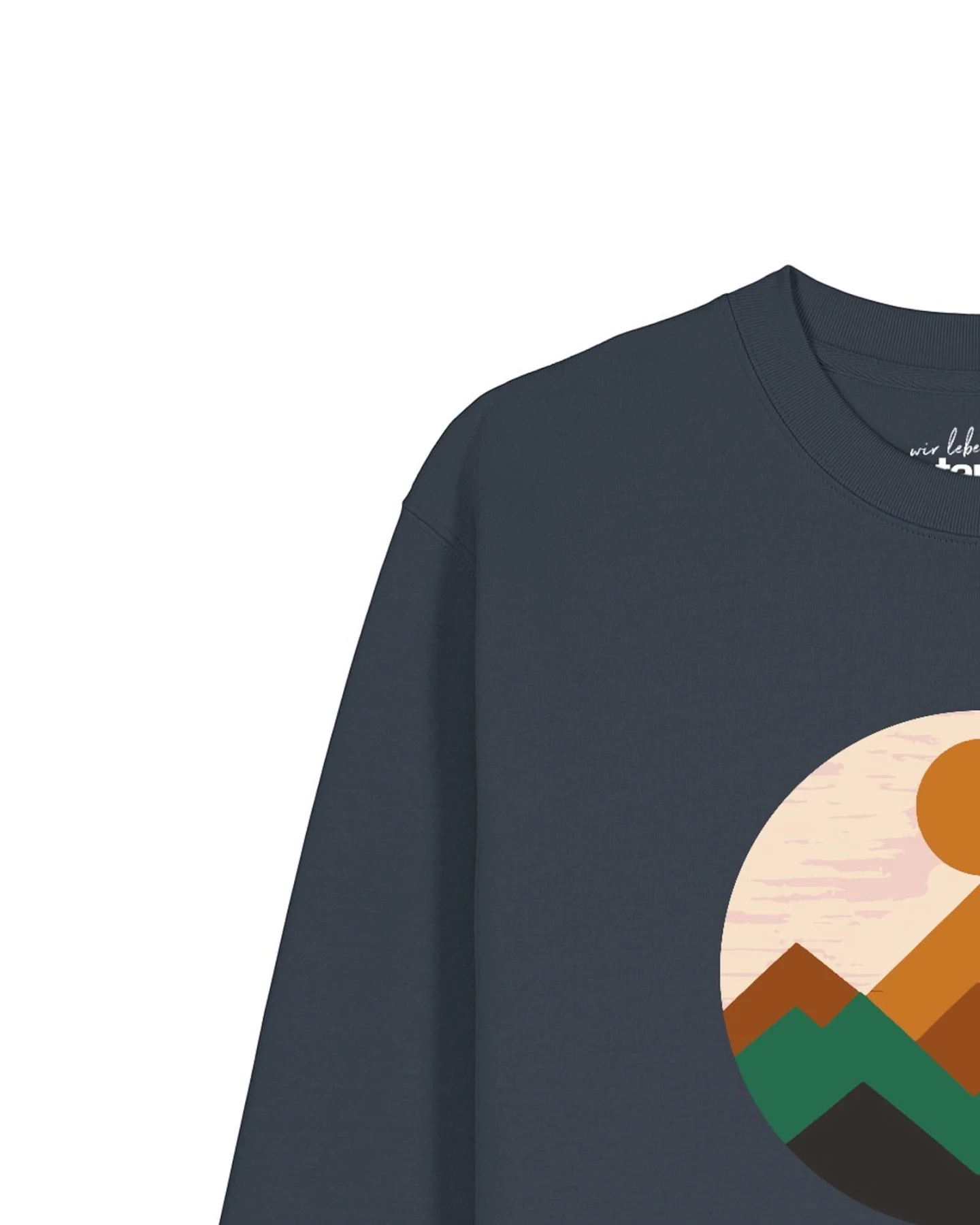 Watapparel Sweatshirt Geometric Landscape 2 – Ansicht 3