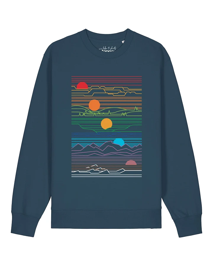 Watapparel Sweatshirt Sun And Moon