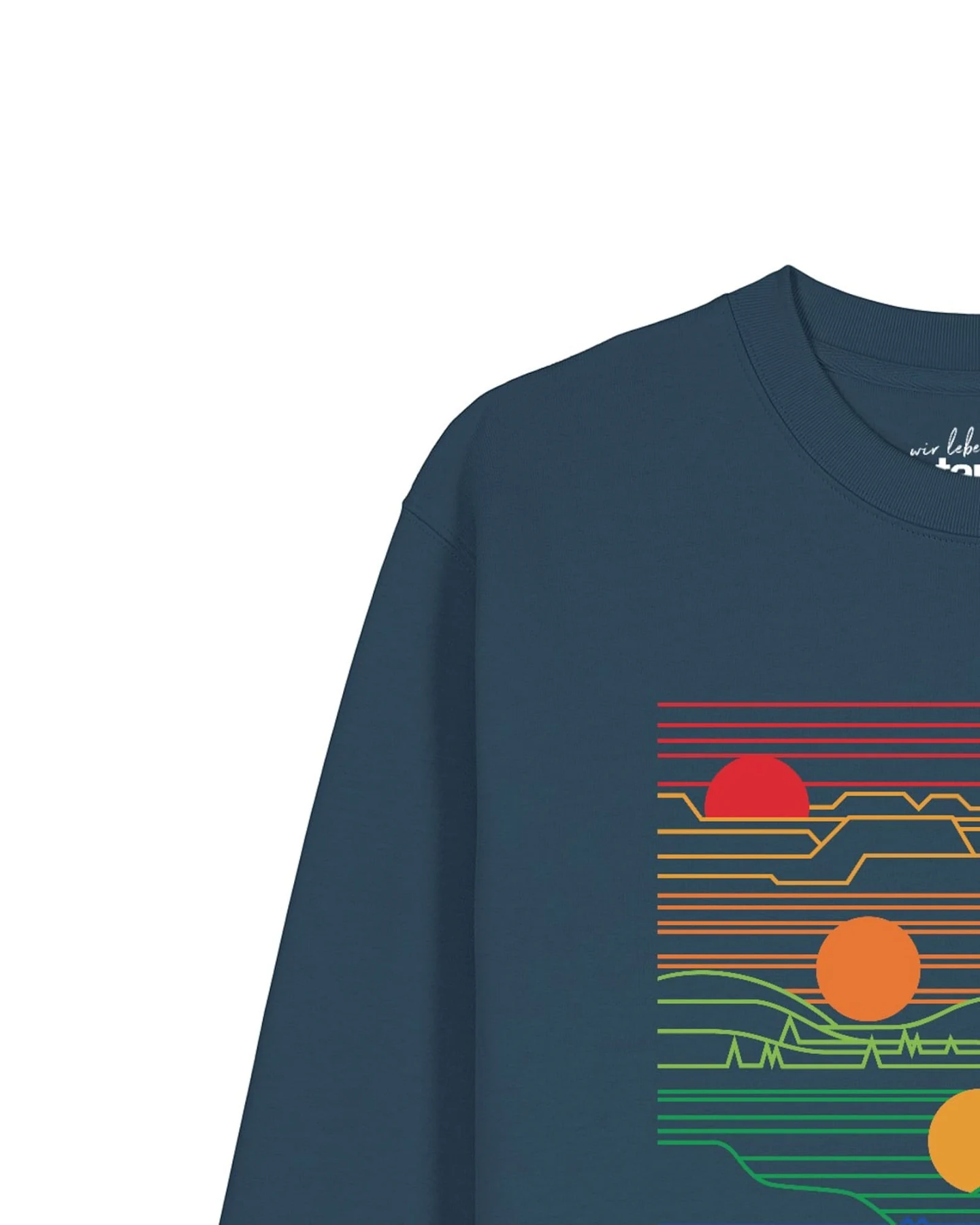 Watapparel Sweatshirt Sun And Moon – Ansicht 3