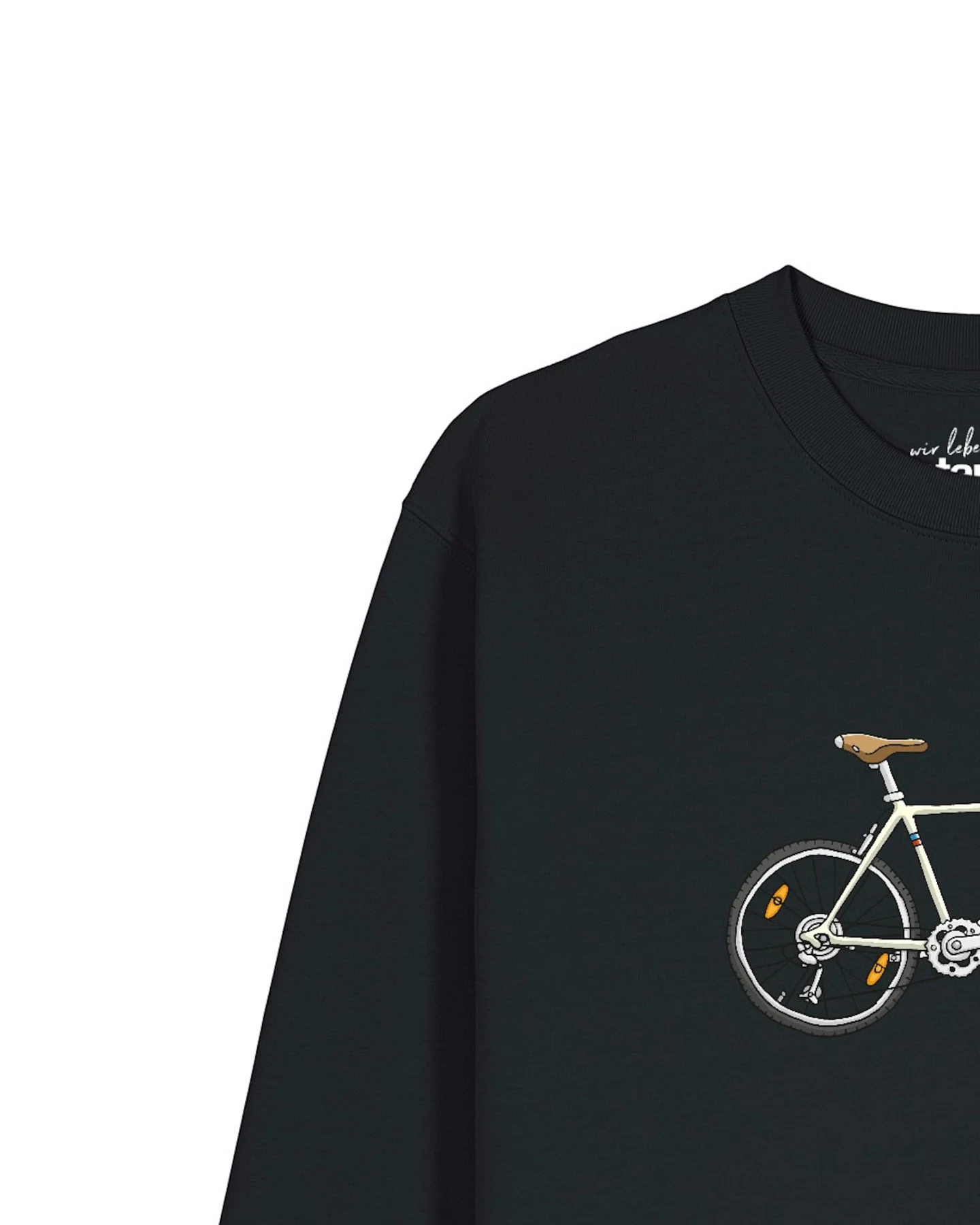 Watapparel Sweatshirt Doodle Bike – Ansicht 3