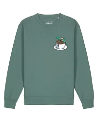 Produktseite: Watapparel Sweatshirt Coffee waves