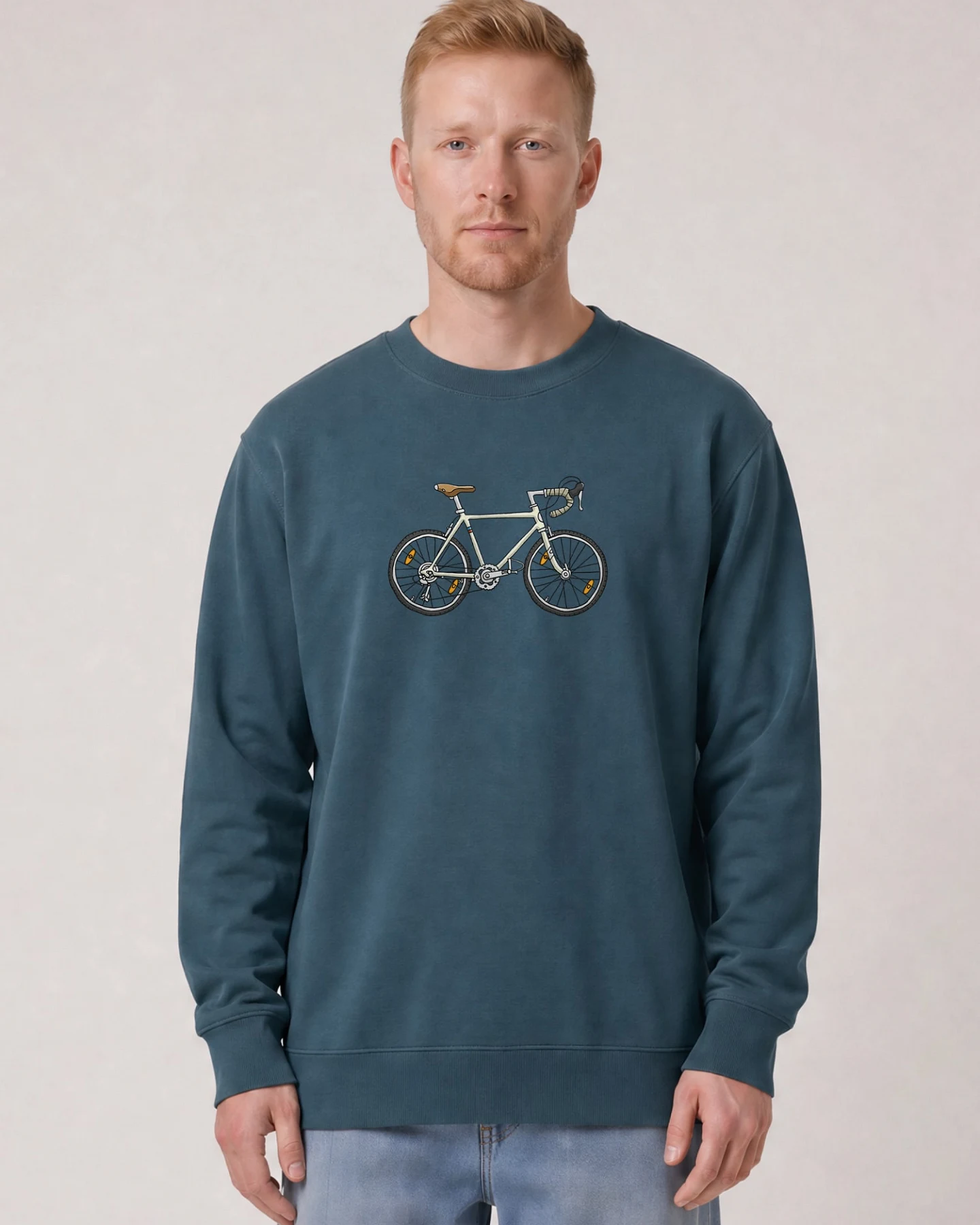 Watapparel Sweatshirt Doodle Bike – Ansicht 2