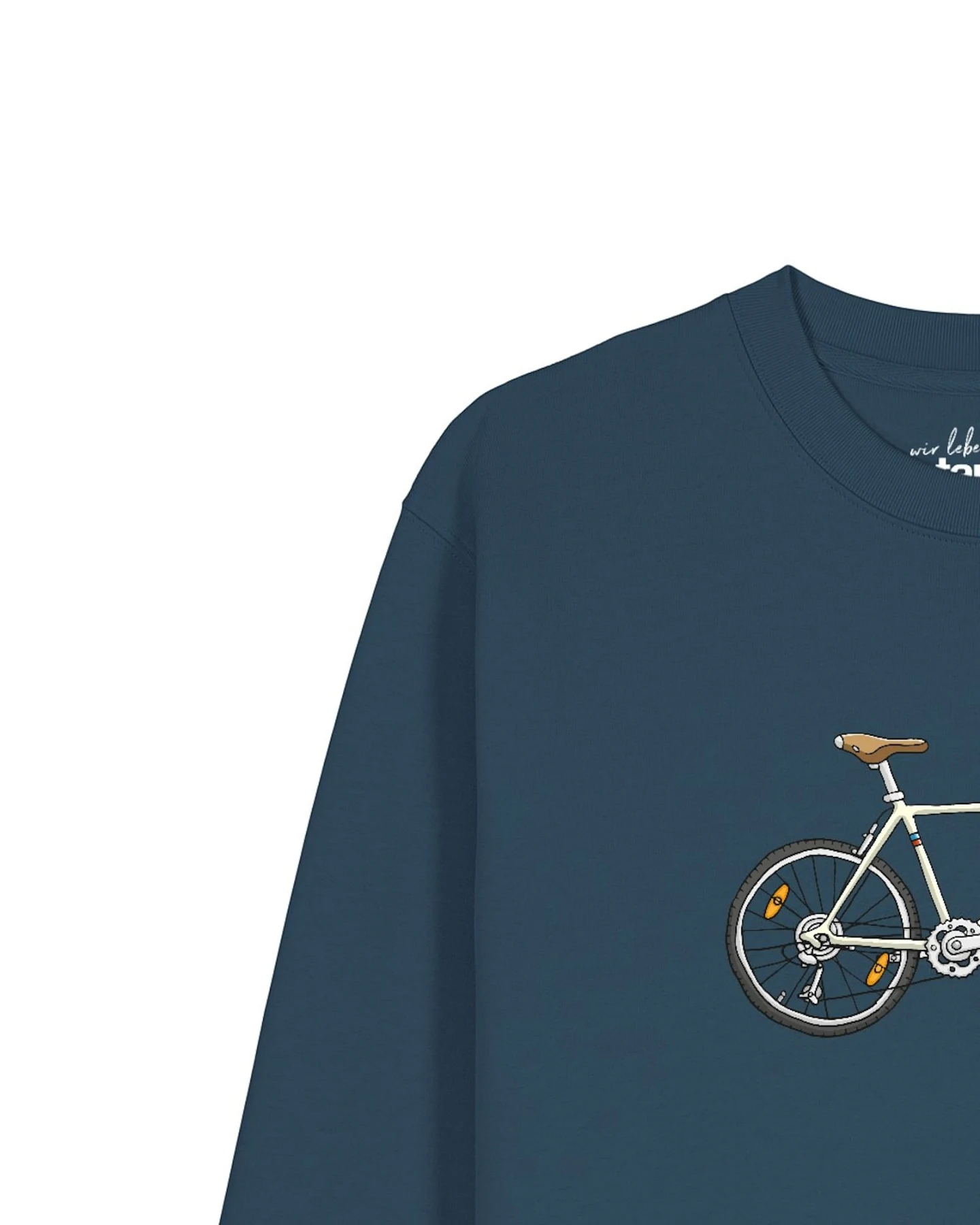 Watapparel Sweatshirt Doodle Bike – Ansicht 3