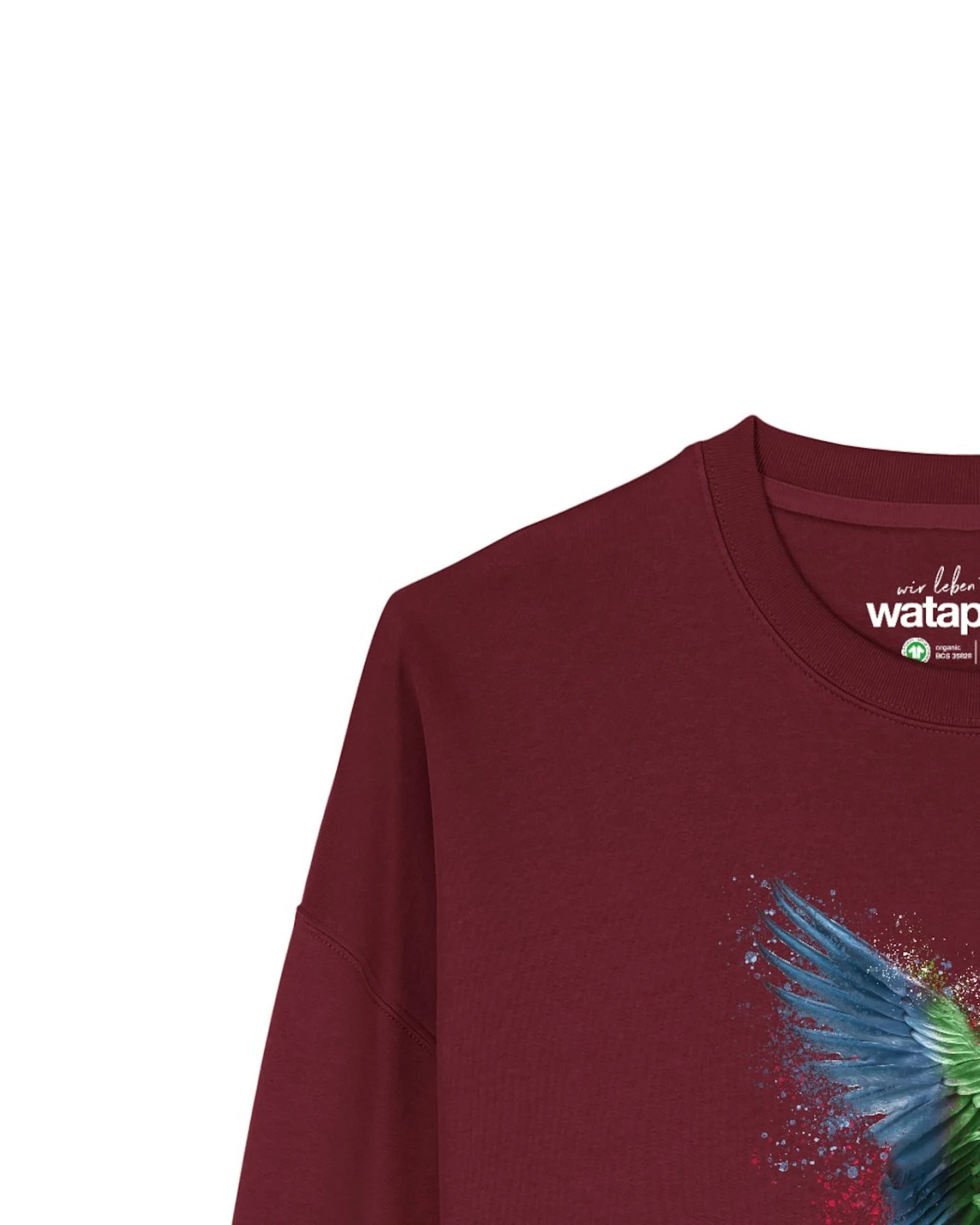 Watapparel Sweatshirt Papagei – Ansicht 3