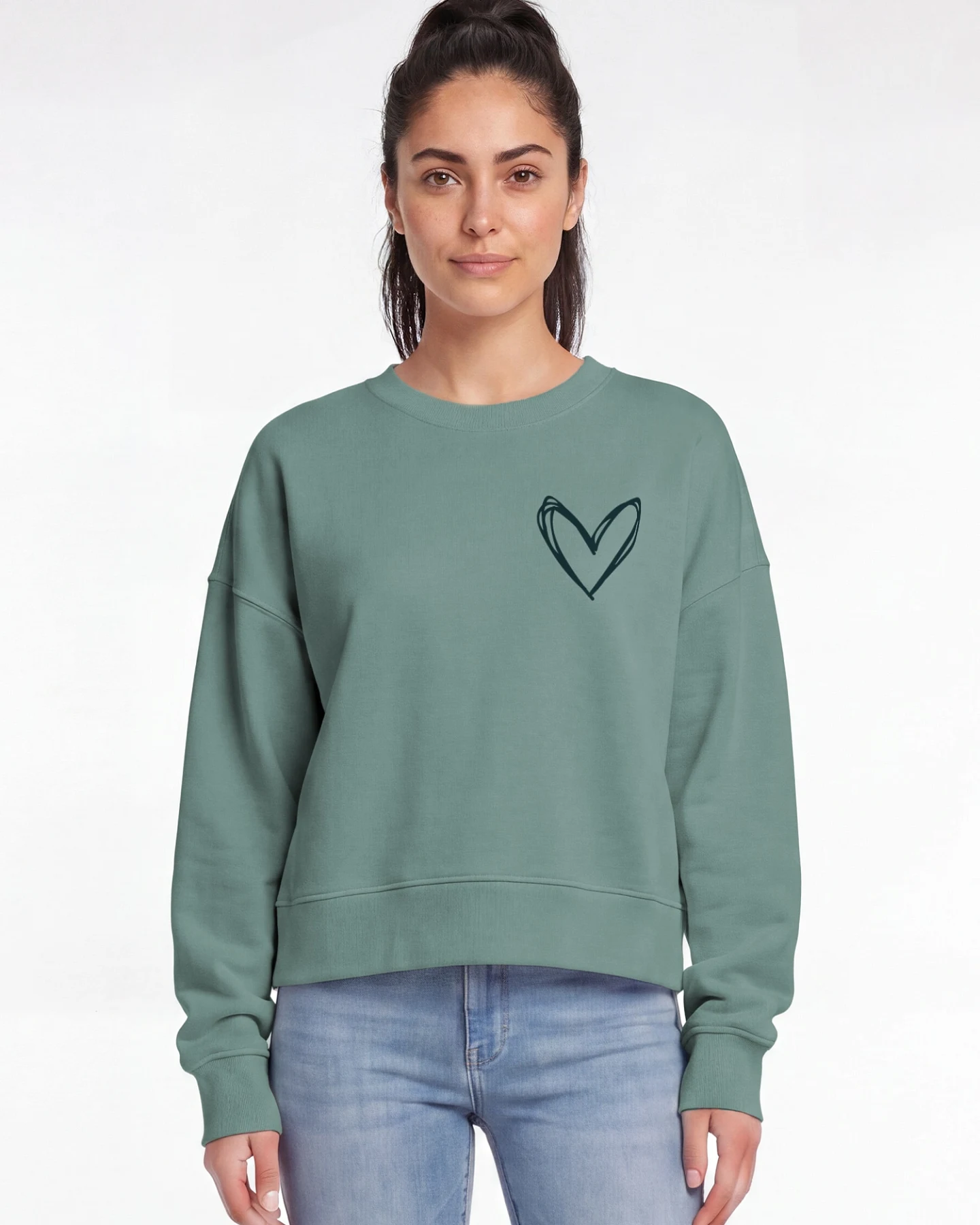 Watapparel Sweatshirt Herzi – Ansicht 2