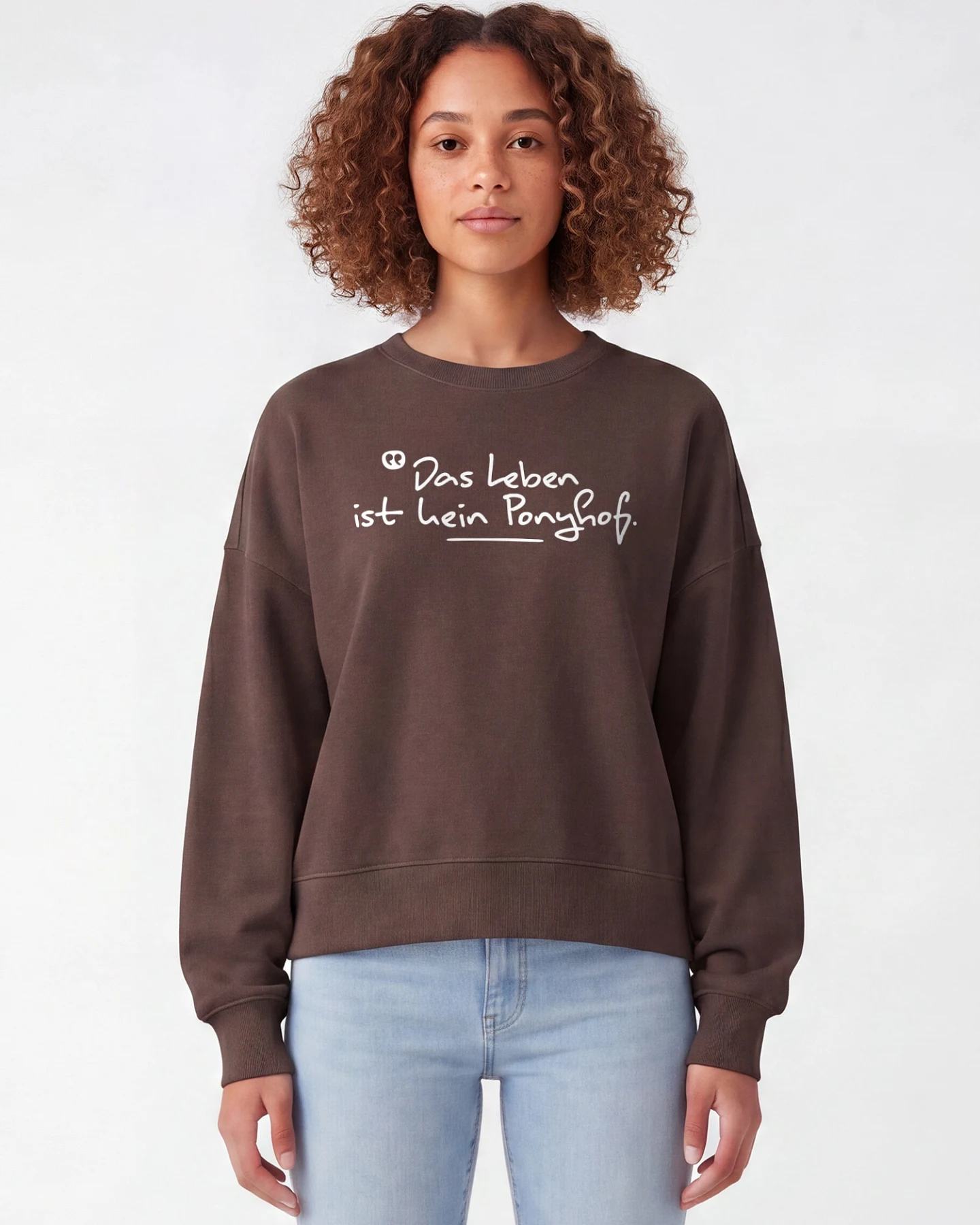 Watapparel Sweatshirt Das Leben ist kein Ponyhof – Ansicht 2