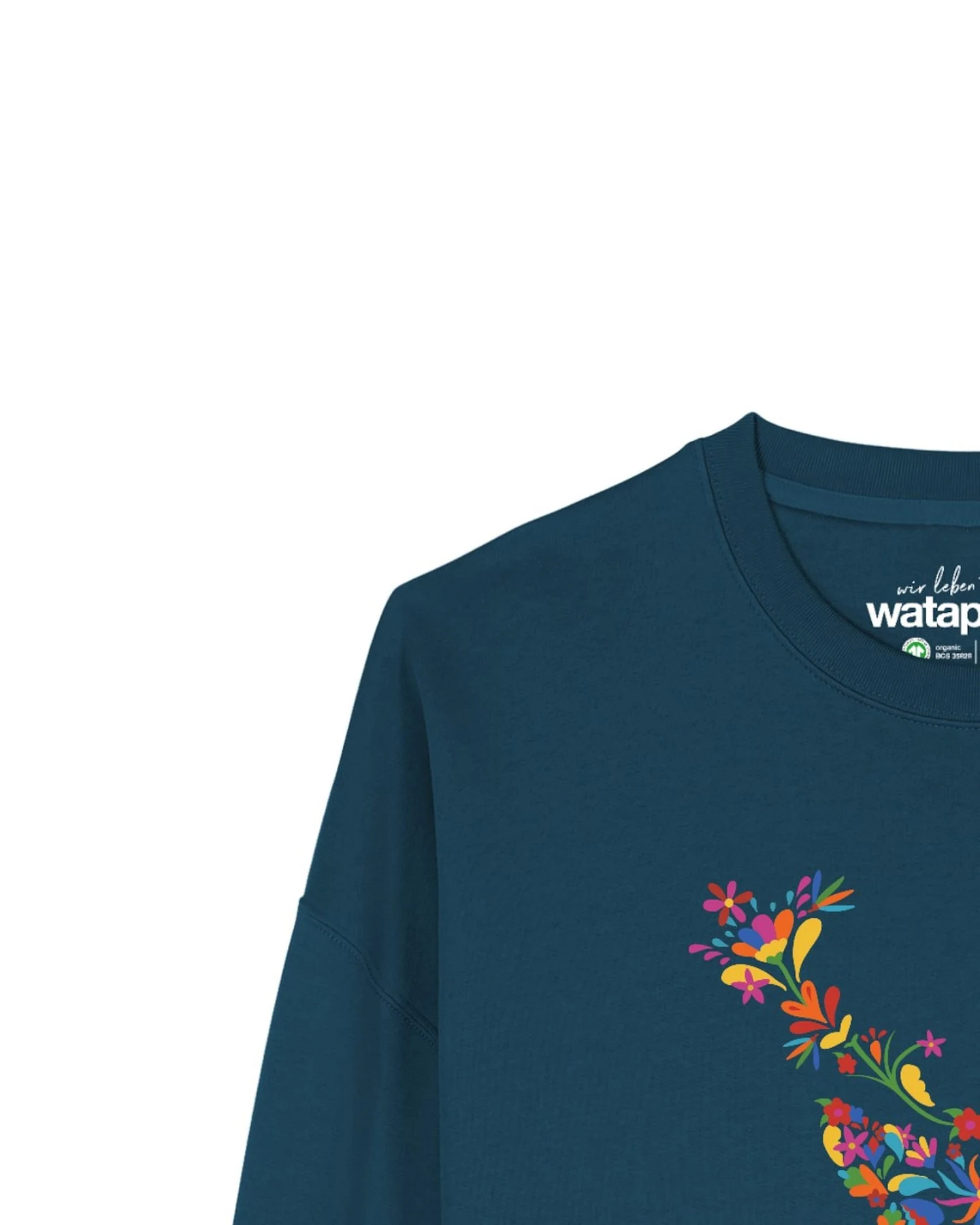 Watapparel Sweatshirt Floral Deer – Ansicht 3