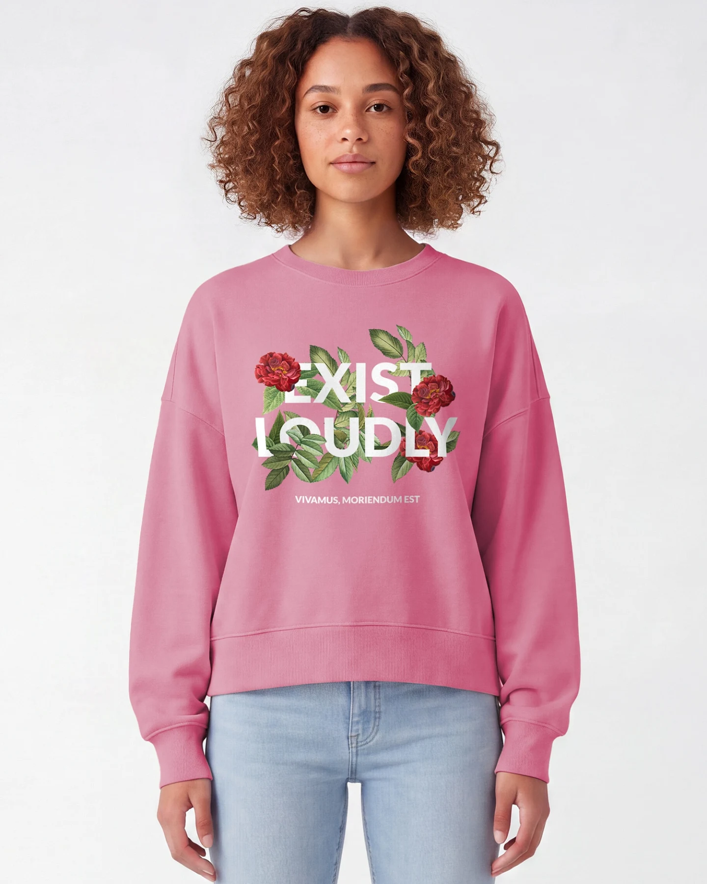 Watapparel Sweatshirt Exist Loudly – Ansicht 2