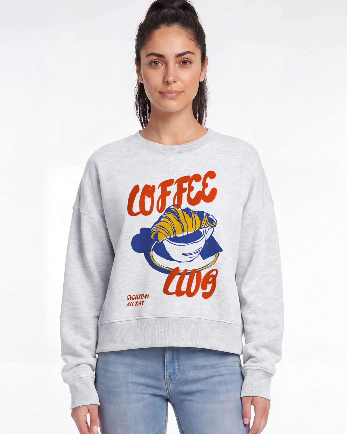 Watapparel Sweatshirt Coffee Club – Ansicht 2