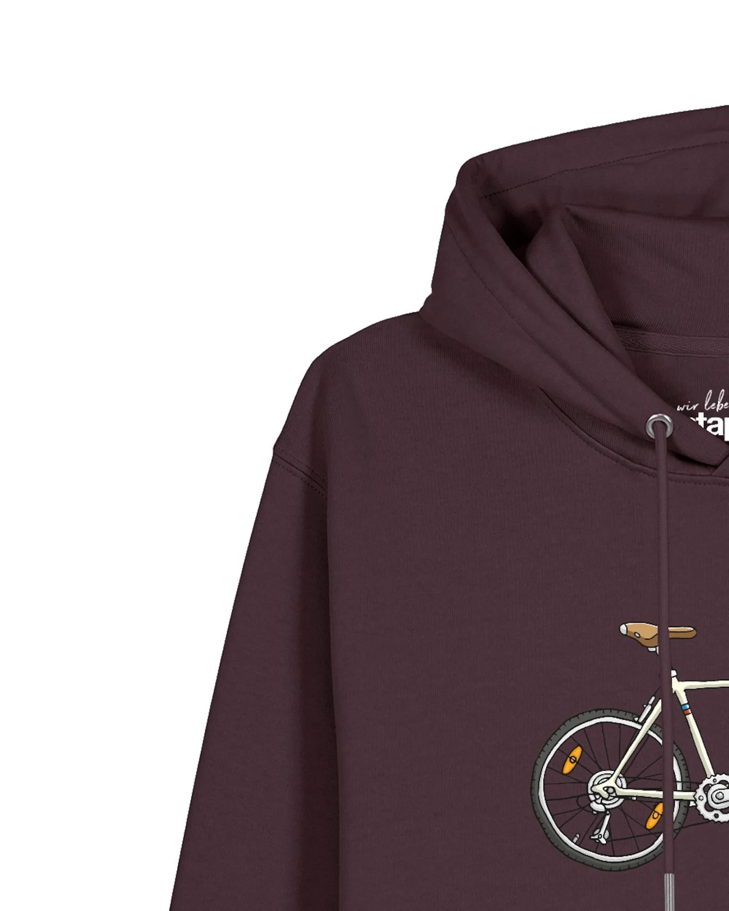 Watapparel Sweatshirt Doodle Bike – Ansicht 3