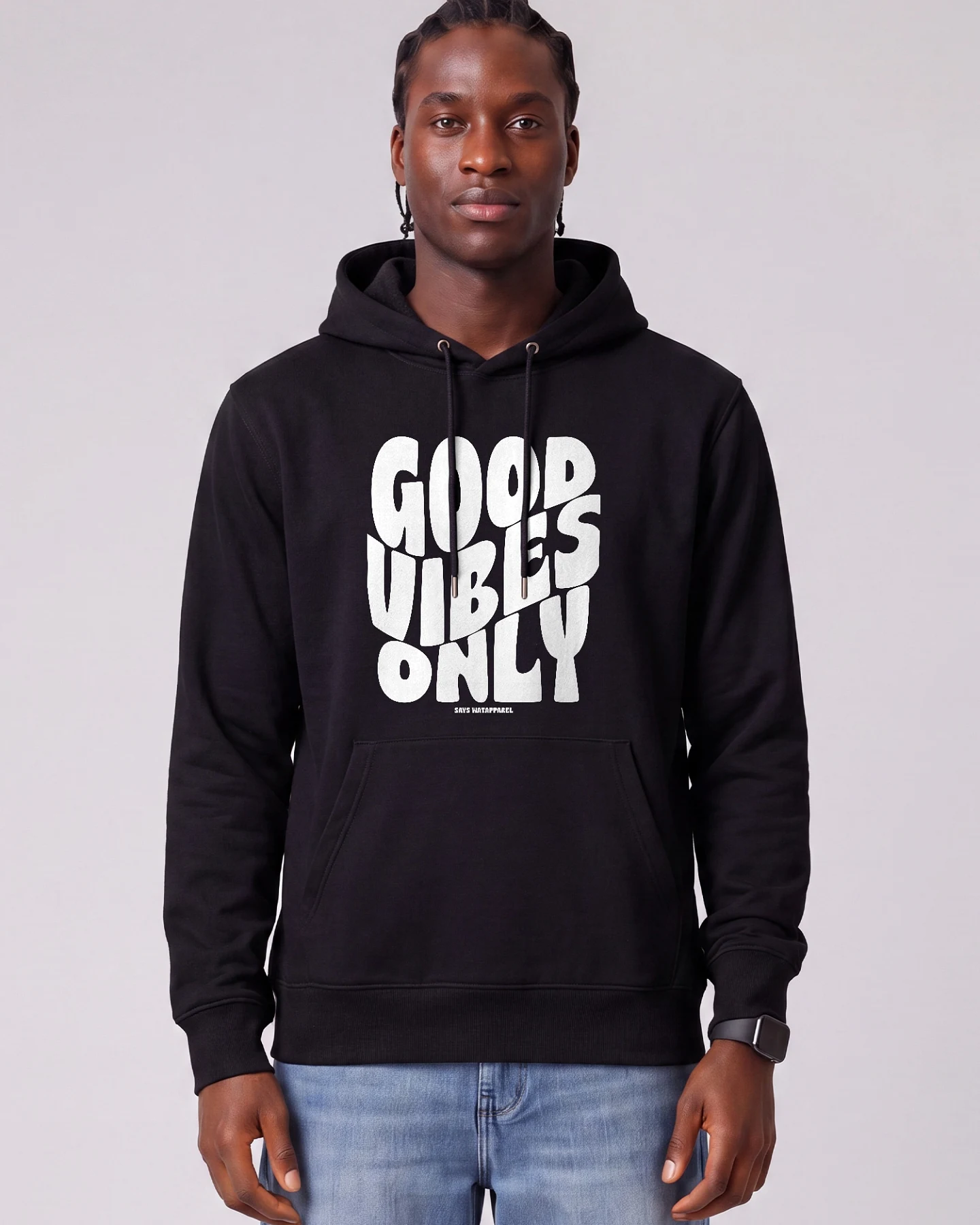 Watapparel Sweatshirt Good vibes only – Ansicht 2