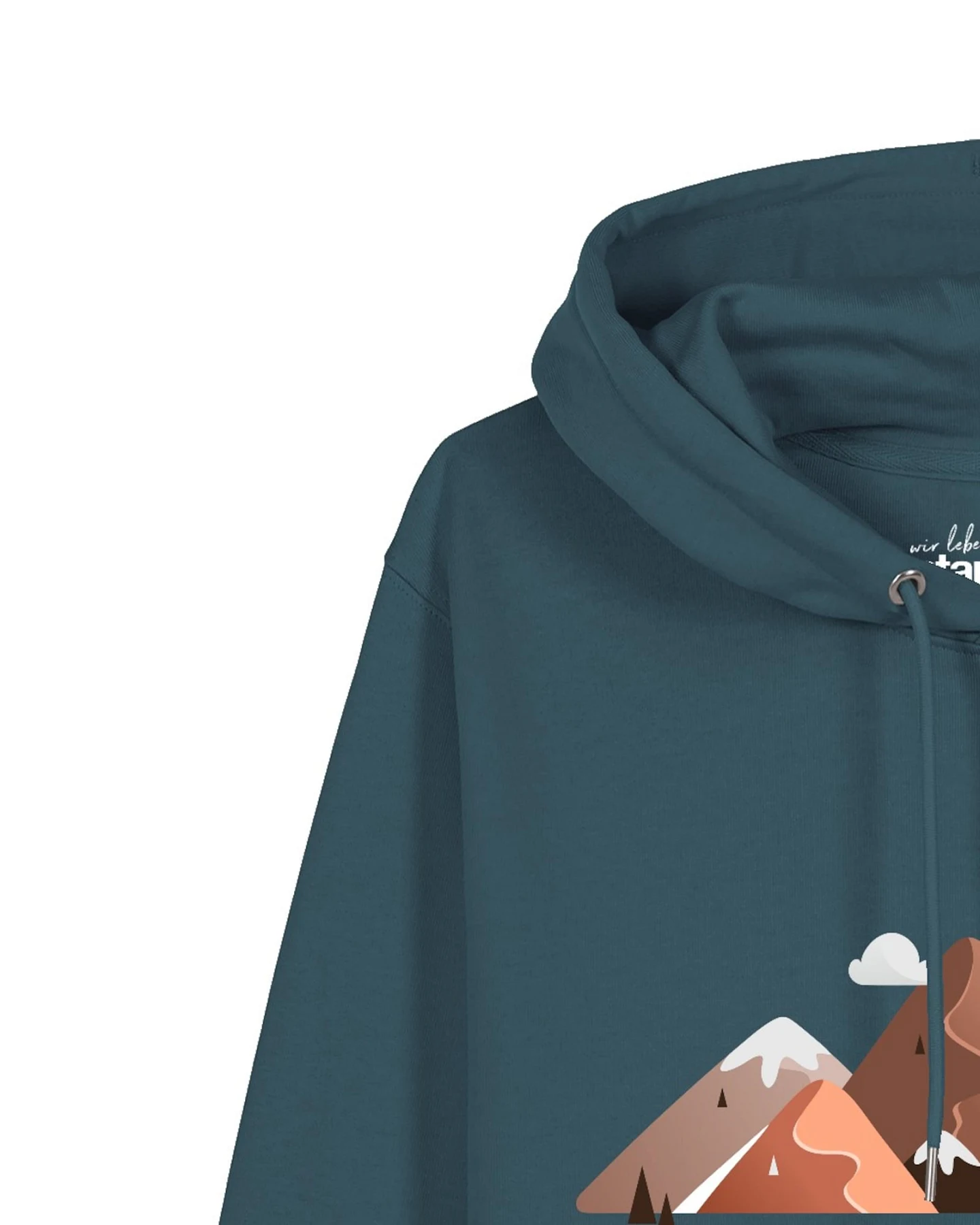 Watapparel Sweatshirt Mountains & Moon – Ansicht 3
