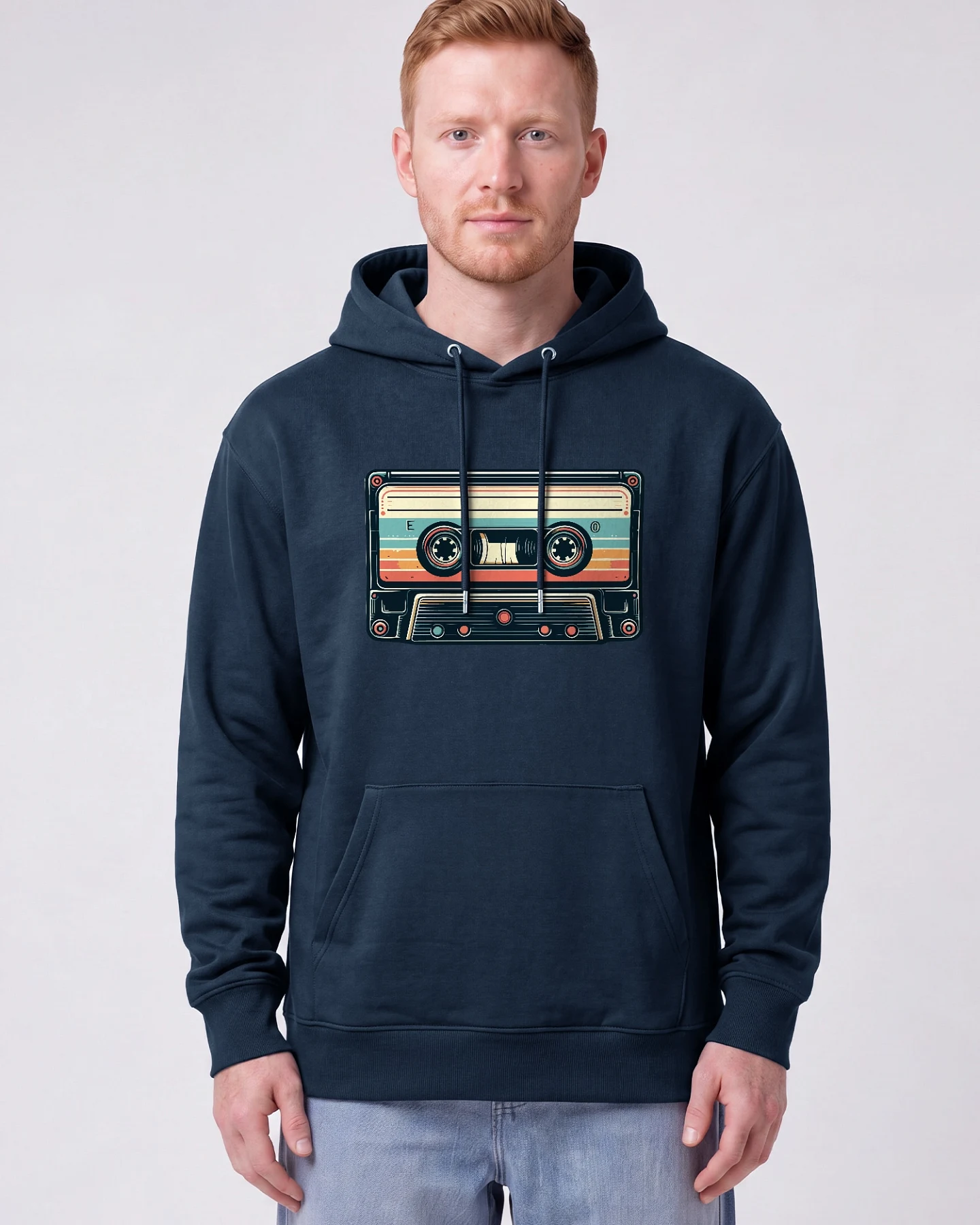 Watapparel Sweatshirt Retro Kassette – Ansicht 2