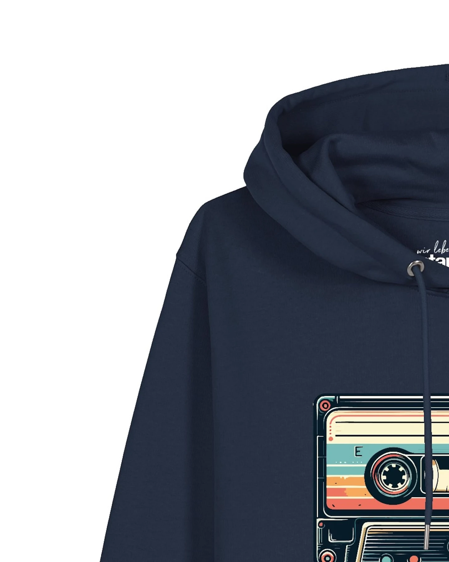 Watapparel Sweatshirt Retro Kassette – Ansicht 3