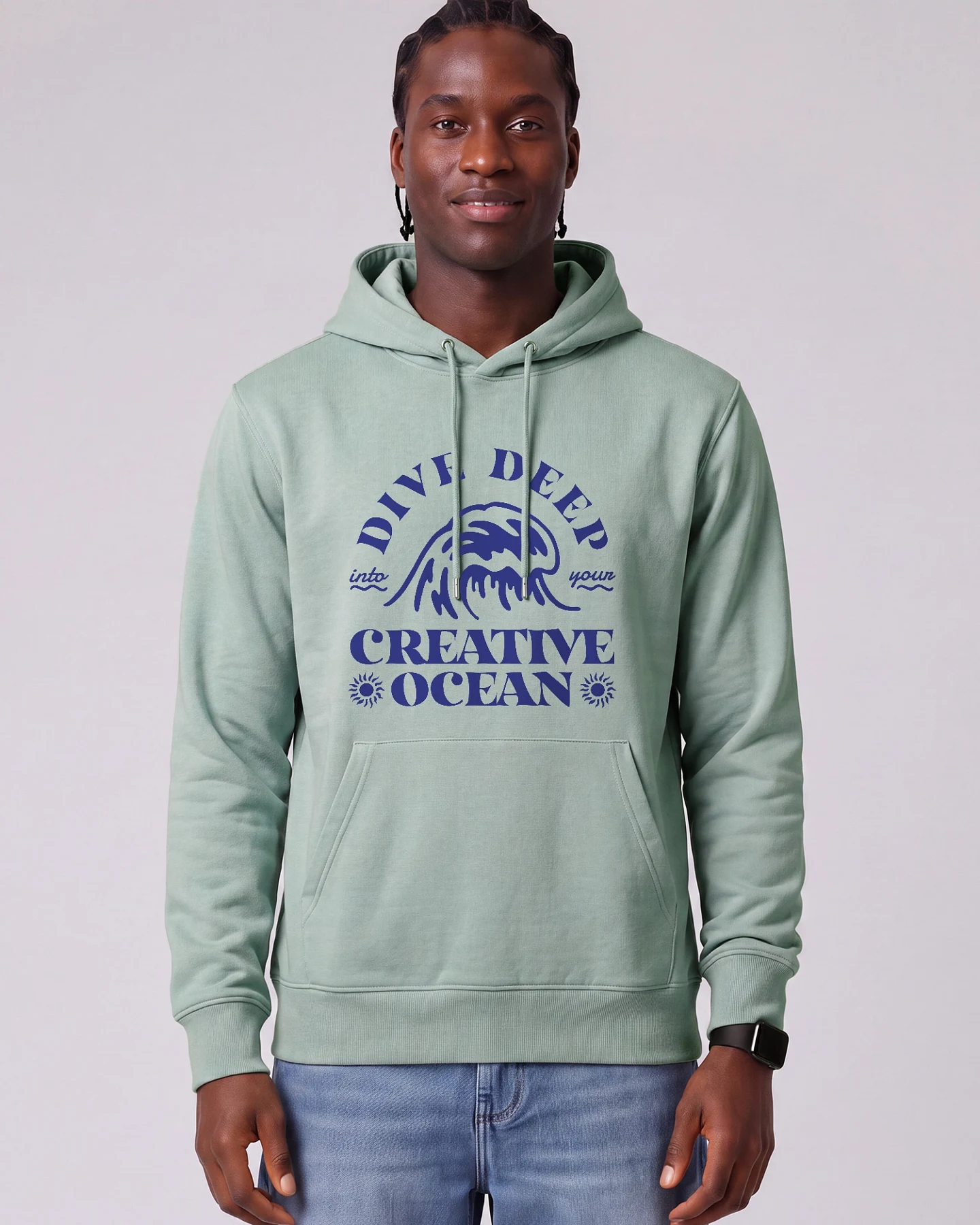 Watapparel Sweatshirt Creative Ocean – Ansicht 2