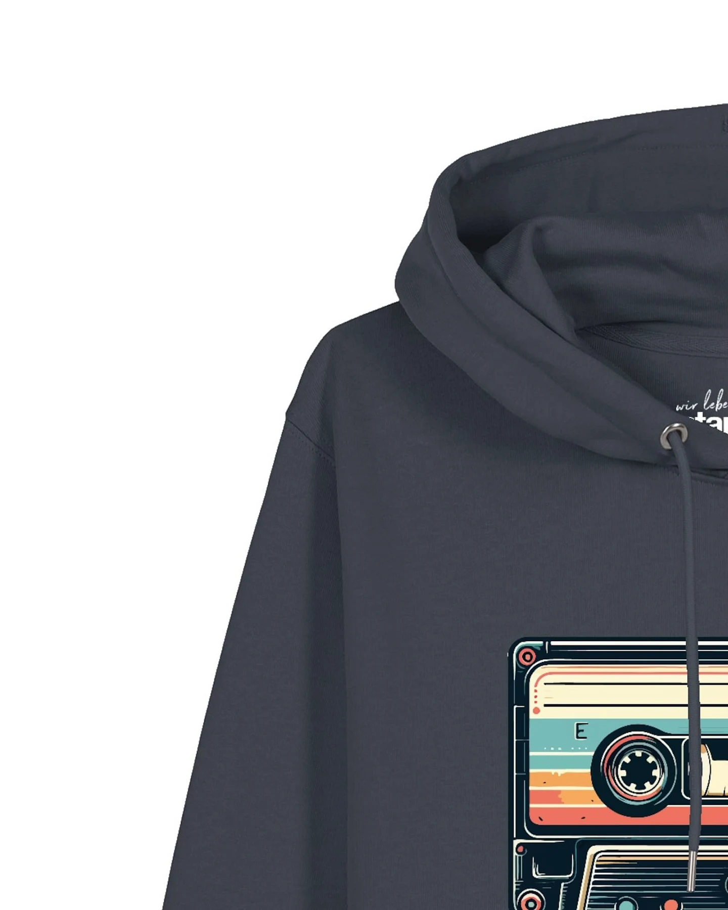 Watapparel Sweatshirt Retro Kassette – Ansicht 3