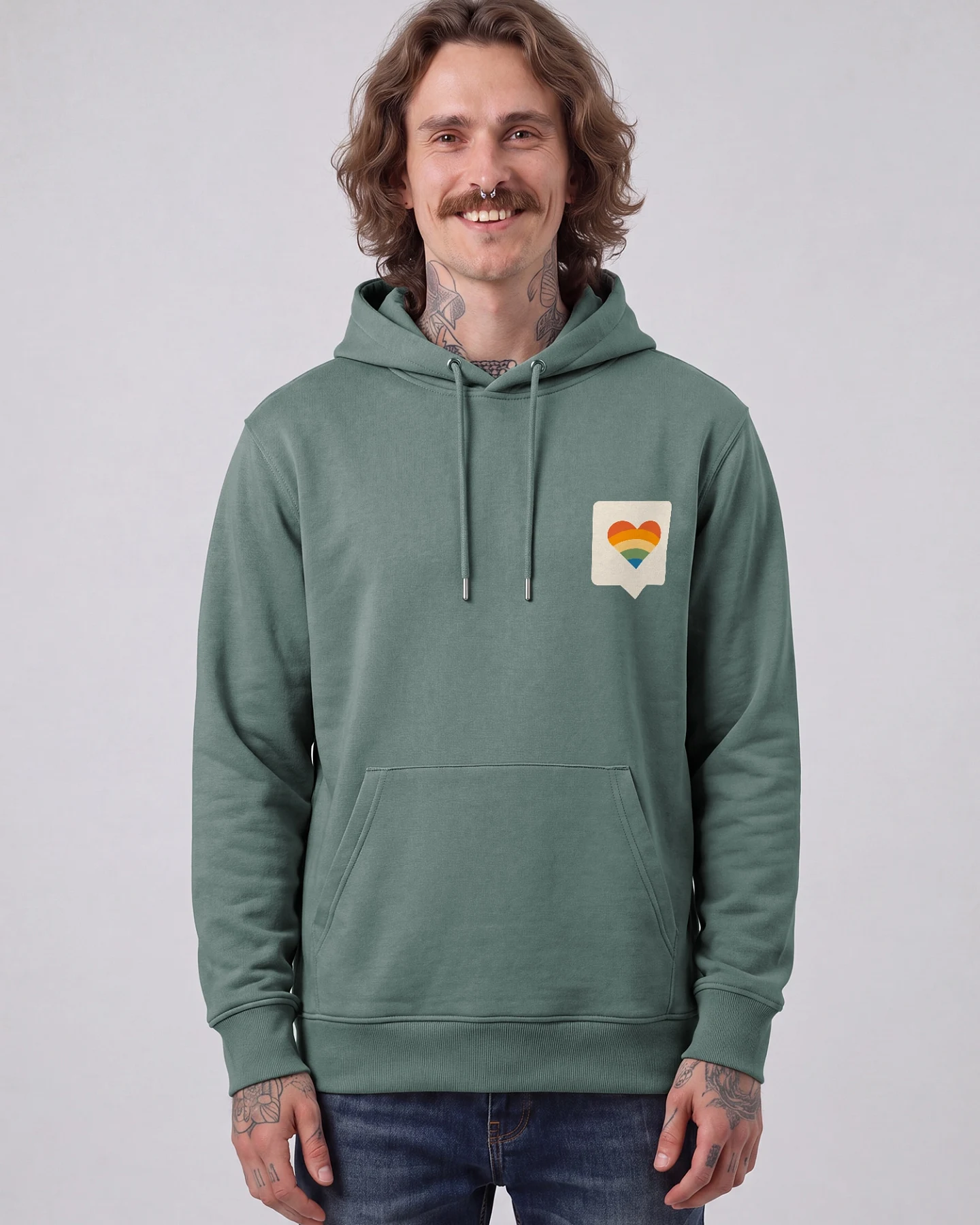 Watapparel Sweatshirt Von Herzen – Ansicht 2